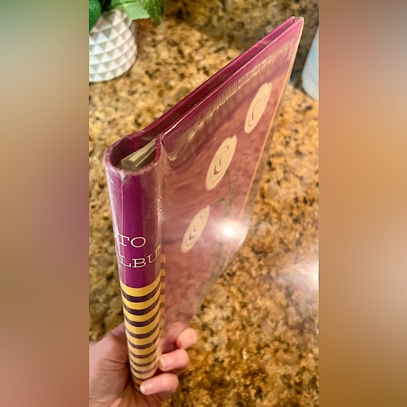 New, Sealed Special Moments 7”x9.5” Photo Album Purple & Orange Abstract Flowers - Picture 4 of 4